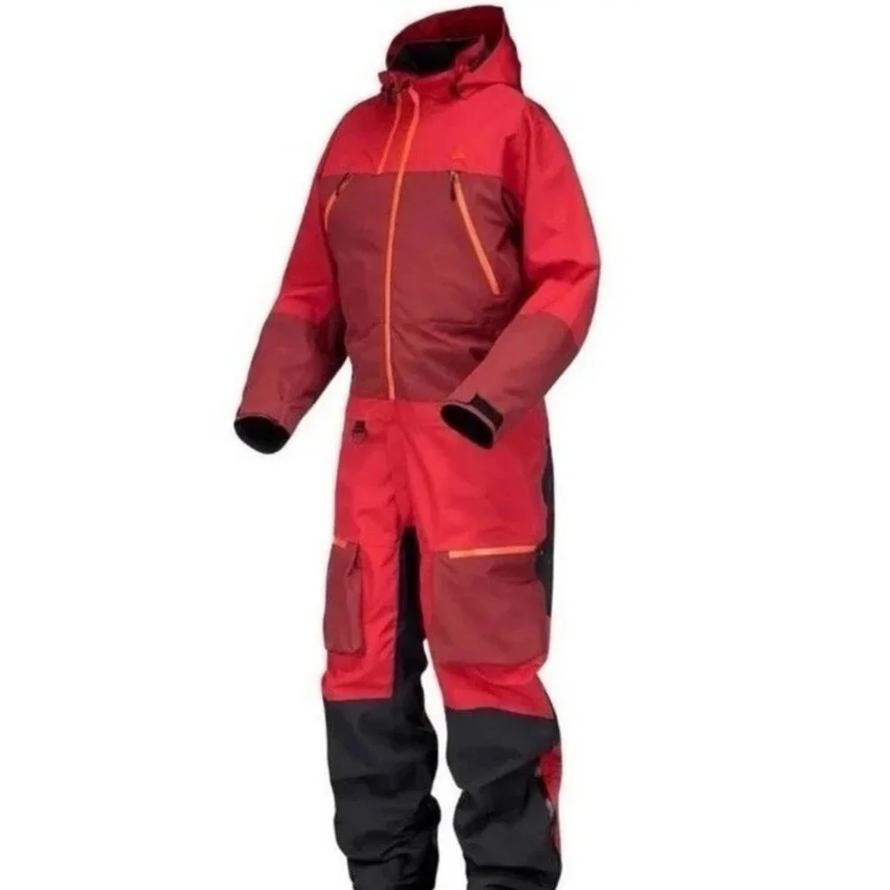 Ski-Doo Snowmobile‎ 440932 Mens BC Kona One-Piece Suit Size 2XL Red Snowmobile